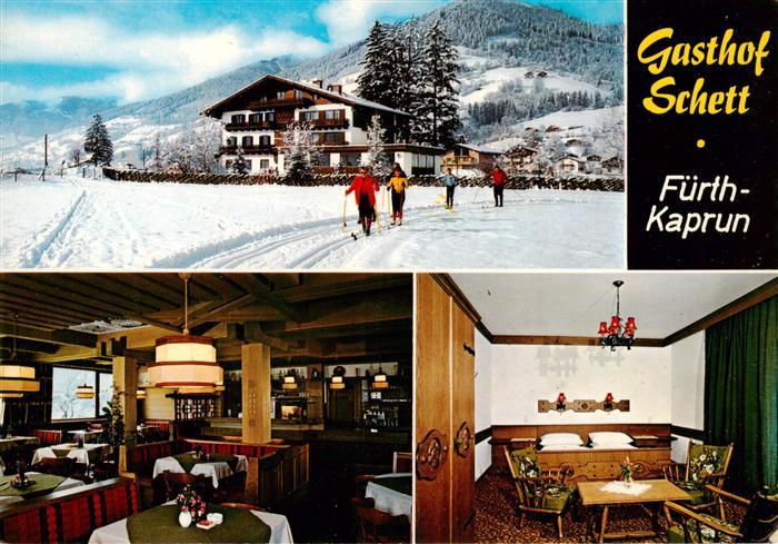 Kaprun AT Gasthof Schett Gastraeume Skiloipe