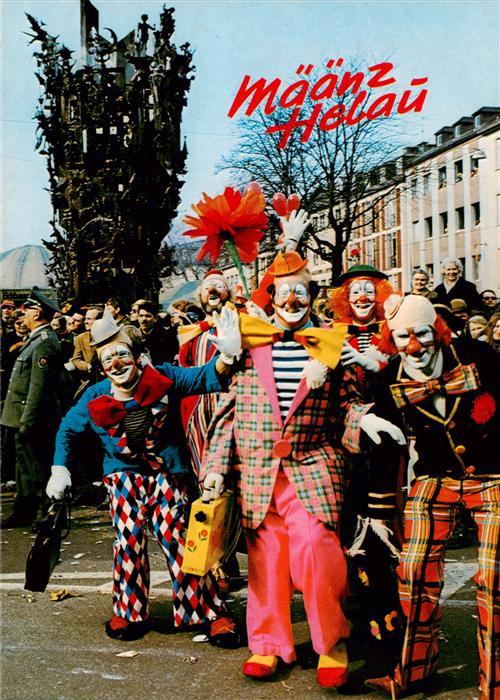 Mainz  Rhein Narrentreiben Fasnachtsbrunnen