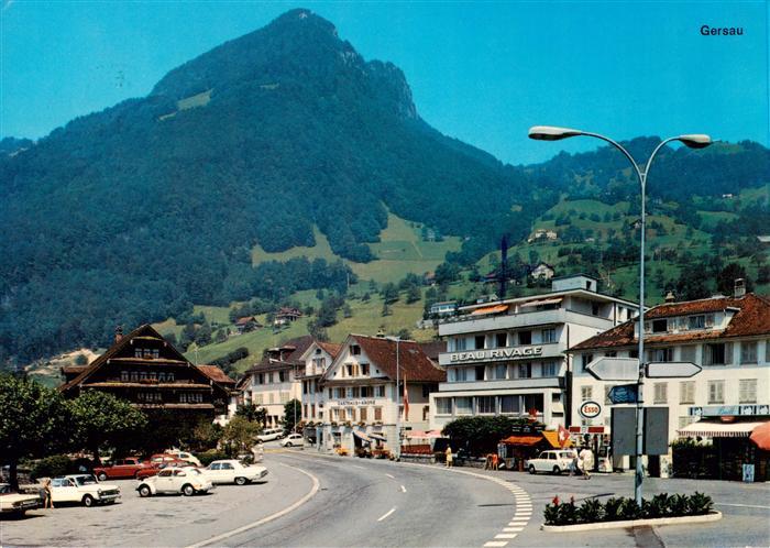 Gersau Vierwaldstaettersee SZ Ortspartie