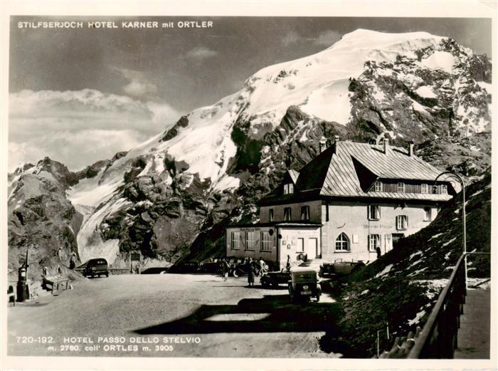 Ortles 3905m IT Hotel Passo dello Stelvio