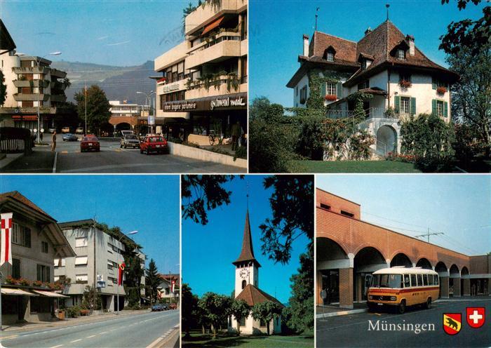 Muensingen Konolfingen BE Ortspartien Kirche Bus
