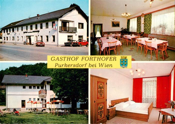 Purkersdorf Gasthof Forthofer Gastraeume Gaestezimmer