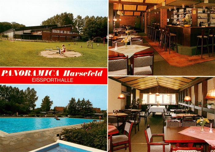 Harsefeld Restaurant Panoramica Harsefeld Eissporthalle Gastraum Bar Schwimmbad