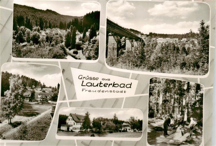Lauterbad Freudenstadt Panorama Teilansichten