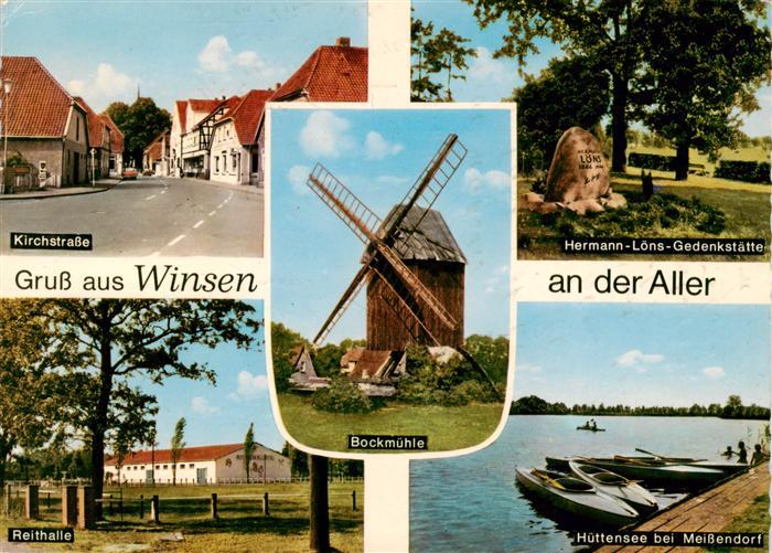 Winsen Aller Kirchstrasse Hermann Loens Gedenkstaette Reithalle Bockmuehle Huett