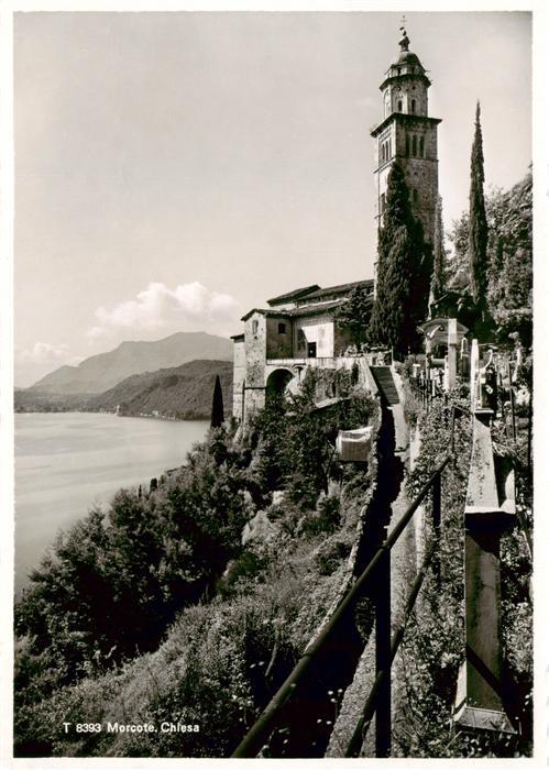 Morcote Lago di Lugano TI Chiesa