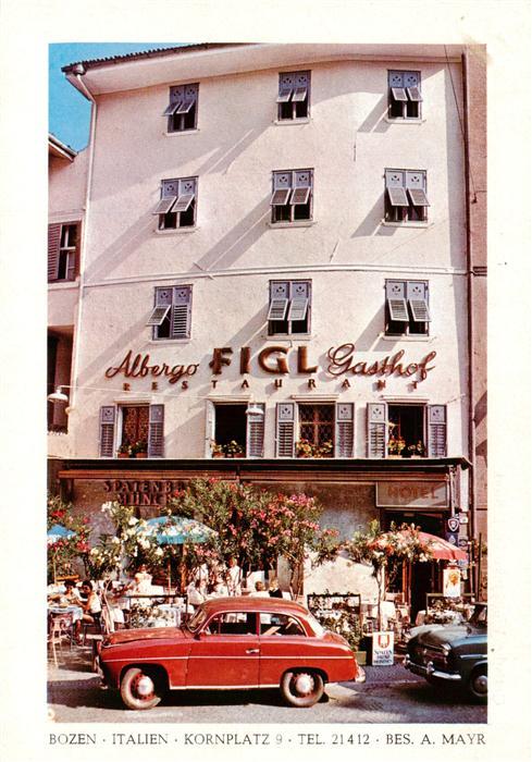 Bozen Bolzano Suedtirol IT Albergo Figl Gasthof Gotische Weinstube