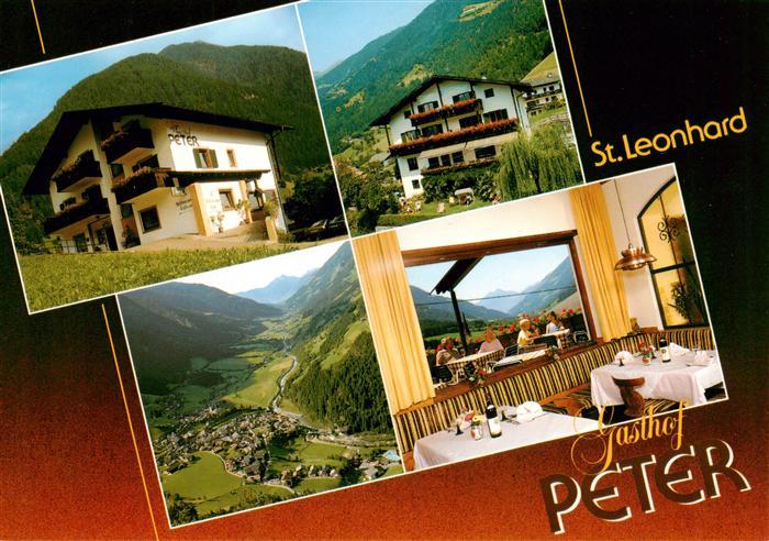 St Leonhard  San Leonardo Passeier IT Gasthof Peter Gastraum Panorama