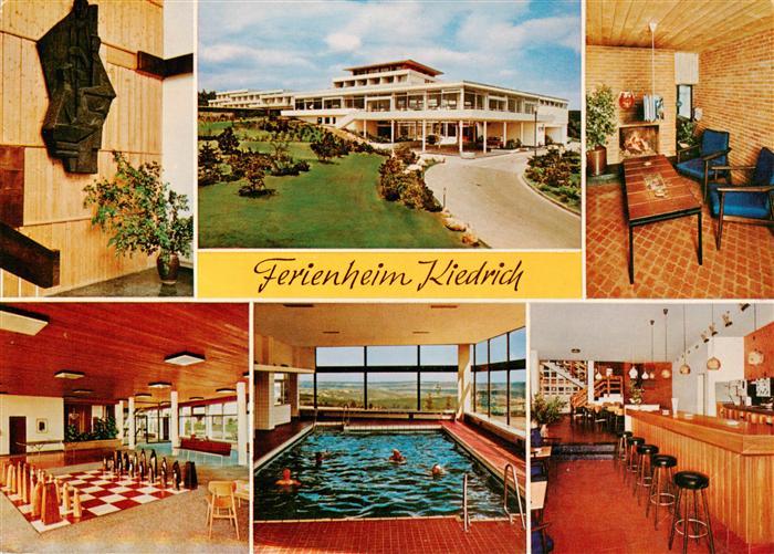 Kiedrich Ferienheim Kiedrich Hallenschach Hallenbad Bar