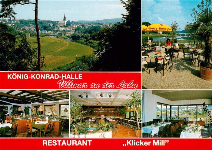 Villmar Panorama Koenig Konrad Halle Restaurant Klicker Mill Gastraeume Terrasse