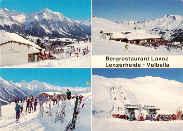 Lenzerheide GR Bergrestaurant Lavoz