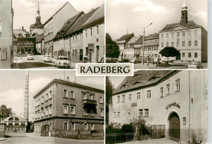 Radeberg Sachsen Teilansichten Radeberger Brauerei Gasthaus Klippenstein