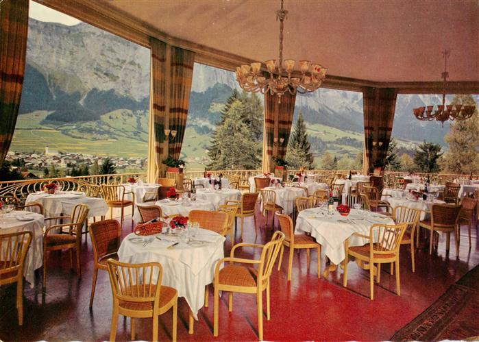 Flims Waldhaus Parkhotel Waldhaus Restaurant
