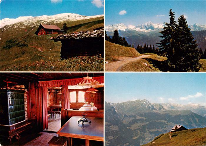 Schanfigg Peist GR Debrunner Berg und Skihaus Hochwang