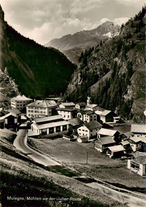 Mulegns Muehlen GR an der Julier Route
