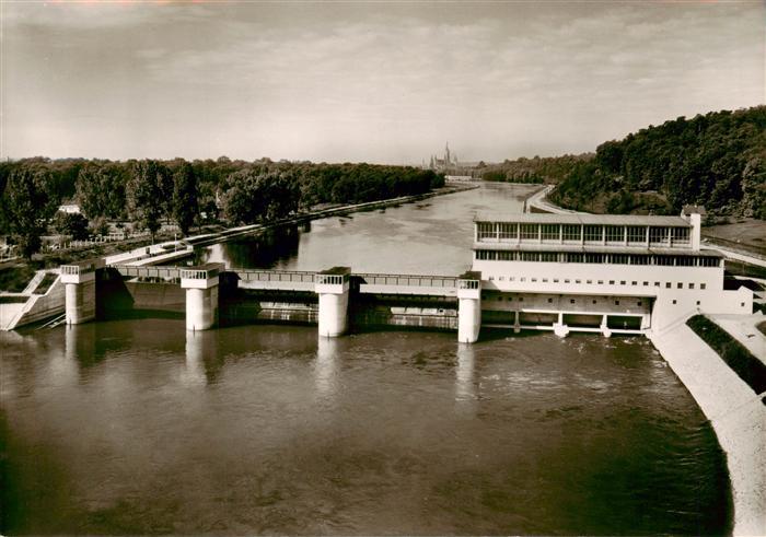 Ulm  Donau Donaukraftwerk