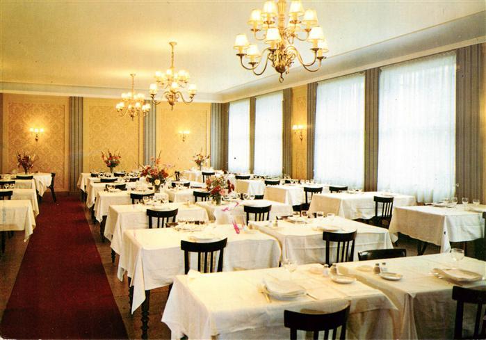 Rumilly Haute-Savoie Hotel du Cheval Blanc La grande salle a manger