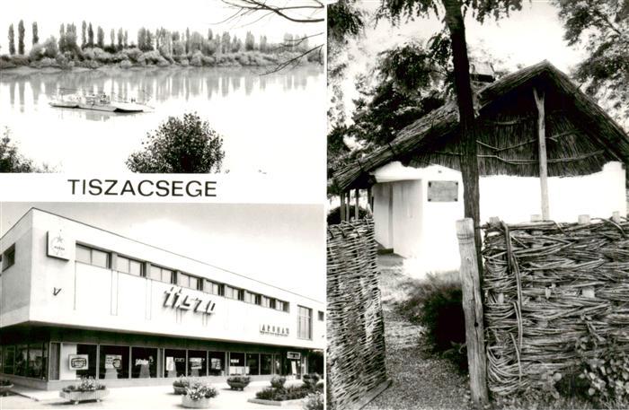 Tiszacsege HU Seepartie Kaufhaus