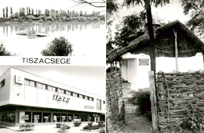Tiszacsege HU Seepartie Kaufhaus