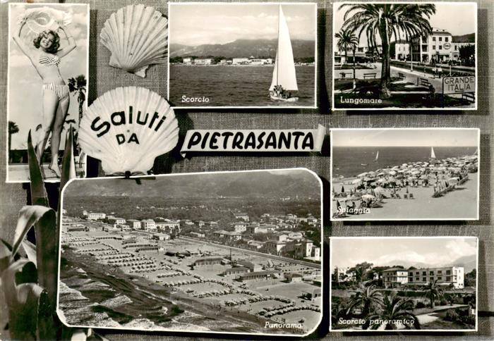 Pietrasanta Lucca Toscana IT Scorcio Lungomare Spiaggia Panorama Scorcio panoram