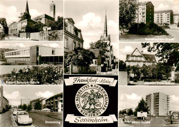 Frankfurt Main St Michaels Kirche Eduard Spranger Schule Dunantring Ev Kirche So