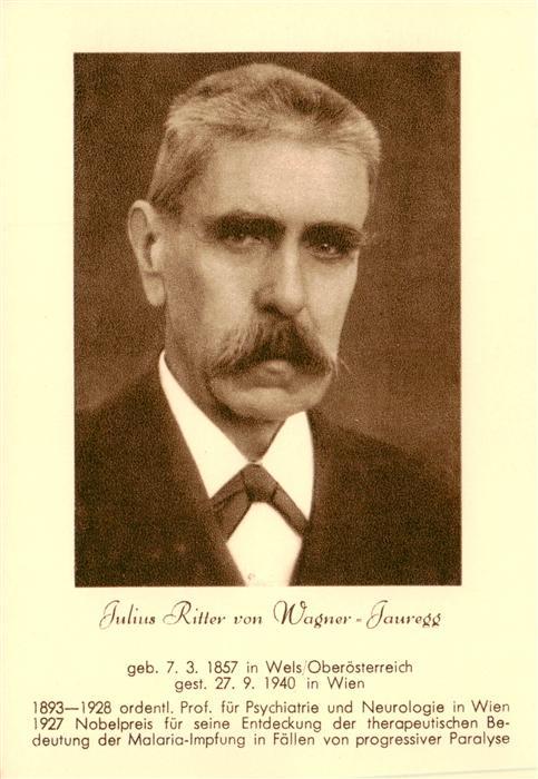 Wels Oberoesterreich AT Julius Ritter von Wagner Jauregg