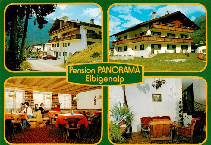 Elbigenalp Lechtal Tirol AT Pension Panorama Gastraum Zimmer