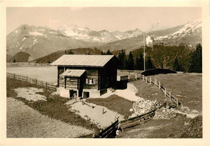 Langwies GR Berghütte