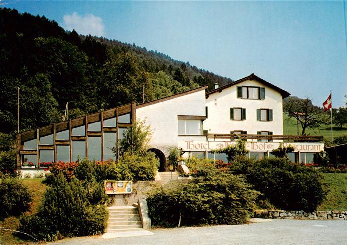 Maienfeld GR Hotel Heidi Hof Buendner Herrschaft