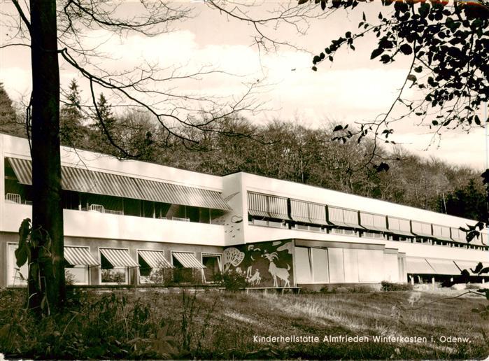 Winterkasten Lindenfels Kinderheilstaette Almfrieden