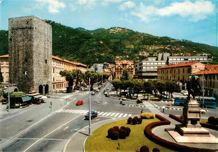 Como  Lago di Como Piazza Vittoria col nuovo Palazzo di Giuzistia