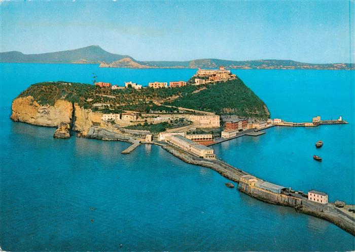 Napoli Neapel IT Isoletta di Nisida Fliegeraufnahme