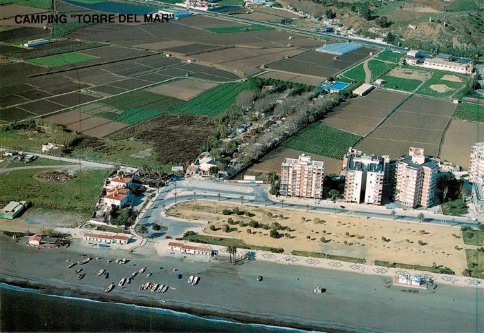 Torre del Mar Malaga ES Camping Torre del Mar Vue aerienne