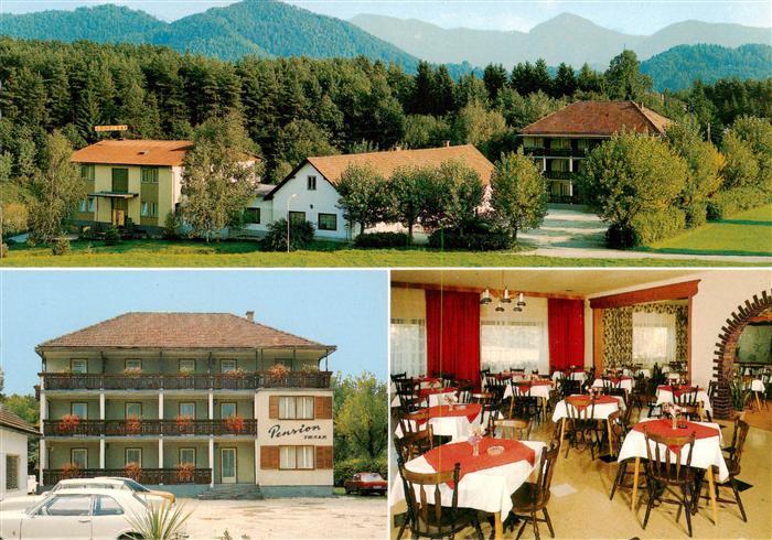 Seelach Klopeinersee Pension Cafe Restaurant Traar Gastraum