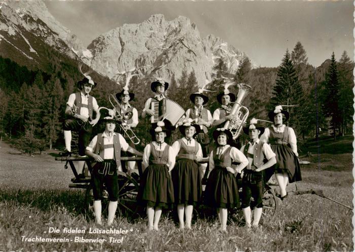 Biberwier Tirol AT Trachtenverein Die fidelen Loisachtaler