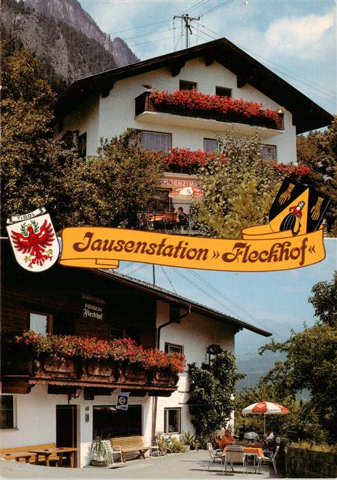 Muenster Tirol Jausenstation Fleckhof Terrasse