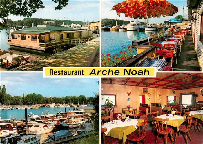 Schierstein Wiesbaden Restaurant Arche Noah Gastraum Terrasse Bootshafen