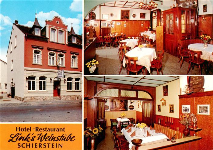 Schierstein Wiesbaden Hotel Restaurant Links Weinstube Gastraeume