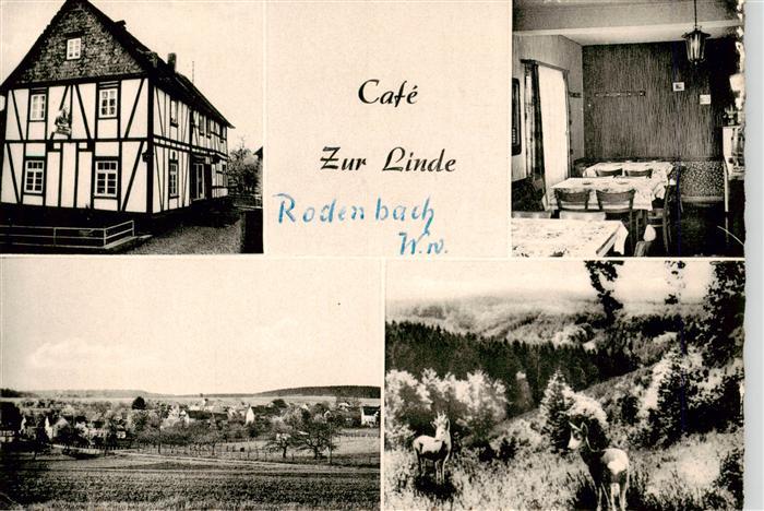 Rodenbach Puderbach Westerwald Cafe Zur Linde Panorama Gaststube