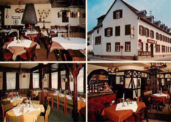 Johannisberg Rheingau Gasthaus Pension Zur Schmiede Gastraeume