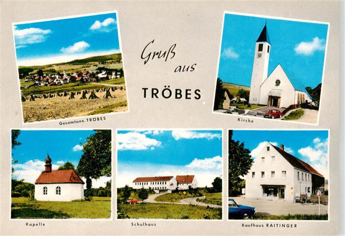 Troebes Panorama Kirche Kapelle Schulhaus Kaufhaus Ratinger