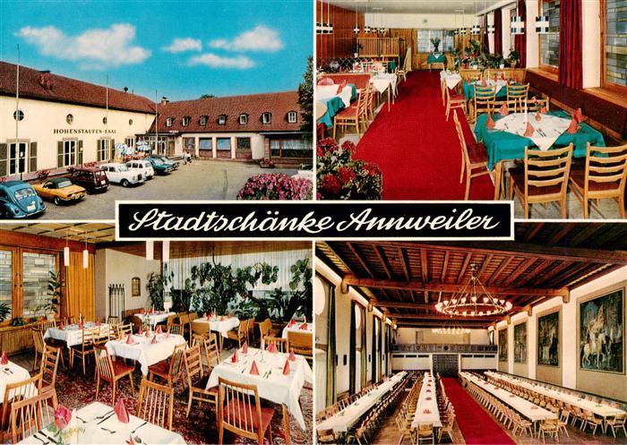 Annweiler Trifels Stadtschaenke Annweiler Gastraeume