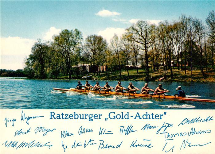 Ratzeburg Schleswig-Holstein Ratzeburger Gold Achter