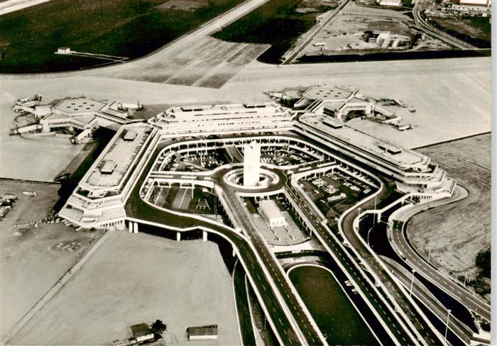 Koeln  Rhein Flughafen Koeln Bonn Fliegeraufnahme