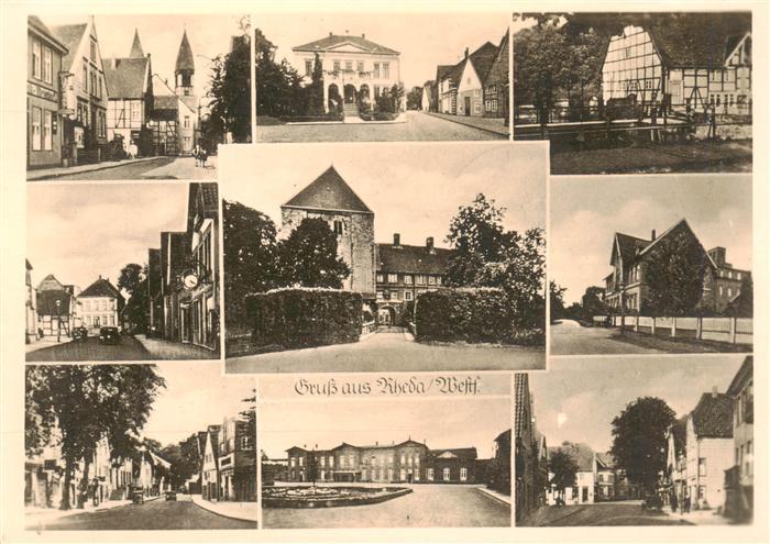 Rheda -Wiedenbrueck Westfalen Orts und Teilansichten