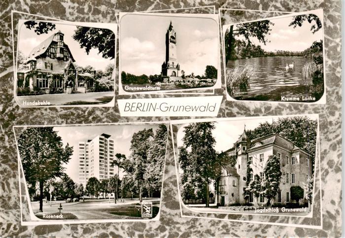 Zehlendorf Berlin Hundekehle Grunewaldturm Krumme Lanke Roseneck Jagdschloss Gru