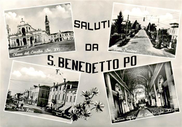 San Benedetto Po Mantua Mantova IT Chiesa del Cenobio Viale Stazione Via Enrico