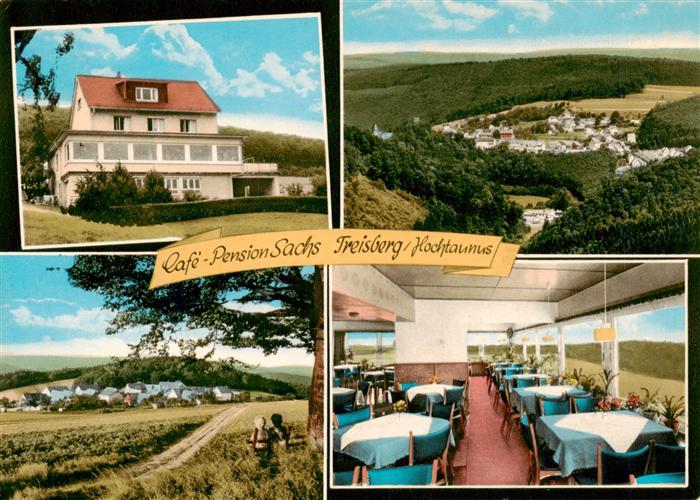Treisberg Schmitten Hessen Cafe Pension Sachs Gaststube Panorama