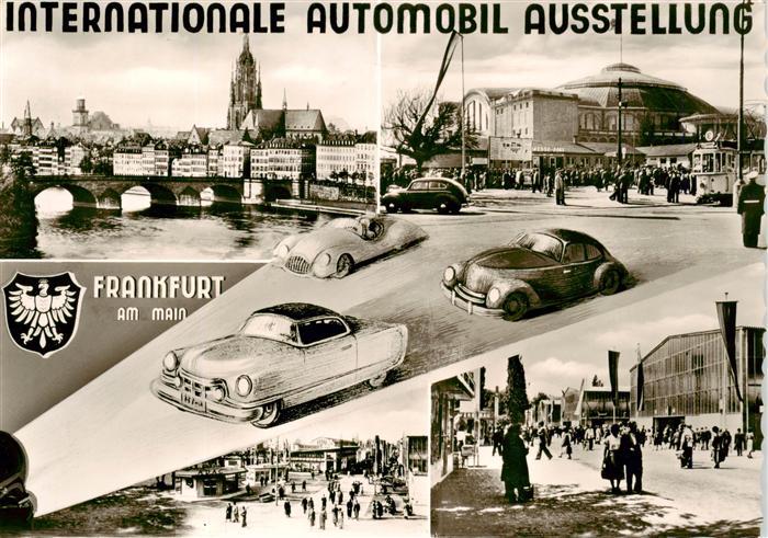 Frankfurt Main Internationale Automobil Ausstellung Teilansichten