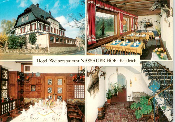 Kiedrich Hotel Weinrestaurant Nassauer Hof Gastraeume Treppe